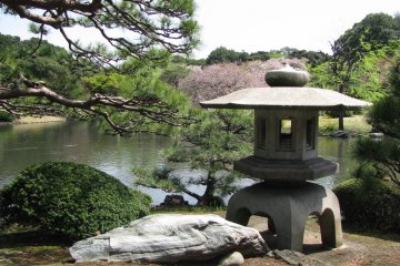 Classic garden lantern