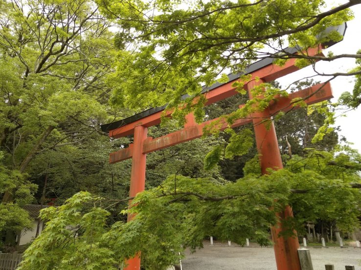 Entrance to Yoshida Shrine