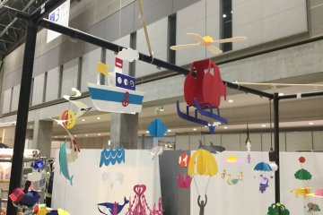 All-paper mobile you can make yourself. 