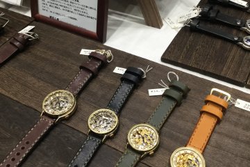 Handmade watches with a gorgeous antique finish.