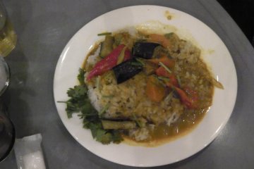 Rice and veggies