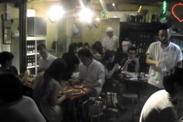 Cool vibe in the main restaurant