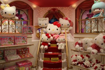 With so much Hello Kitty merchandise, it will be hard to decide what to buy!