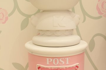 Mail a postcard from Puroland and it will be stamped with a commemorative Sanrio logo.