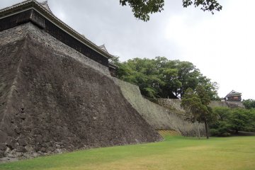 Castle wall from the outside