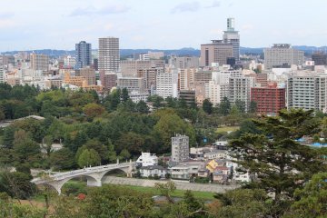 Grand view of Sendai