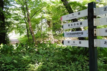 <p>Les all&eacute;es du jardin sont bien indiqu&eacute;es</p>
