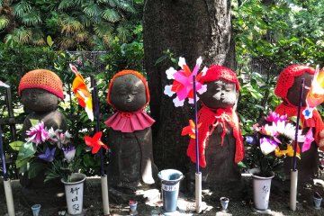 These statues are care guardians for children