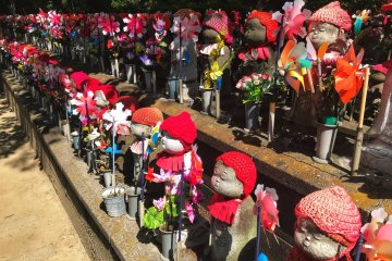 For some of these statues, heartache lies behind them, as memories for children who have been lost to miscarriage or stillbirth 