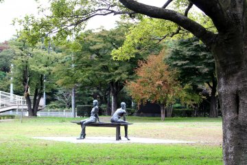Beautiful views of Higashi Park