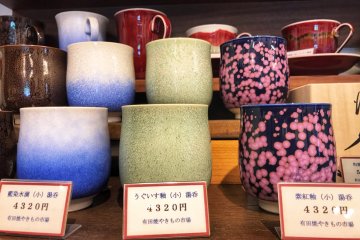 There are no shortage of cups 