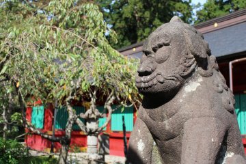 Komainu of Shiogama