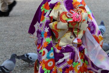Festive kimono