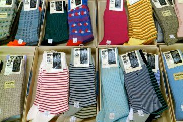 Some of the more conventional socks.