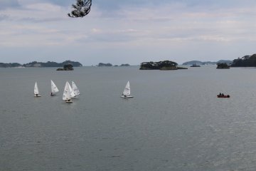 A view with sails