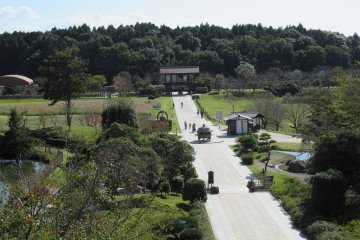 The view from the statue