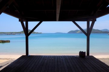 If you are a sea lover like myself, then you will be spending a lot of time at Kakihohama beach.
