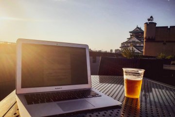 My outdoor office 