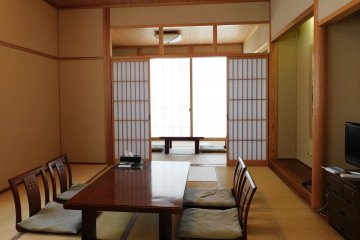  A Japanese-style room at Yume-no-yu