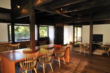 All of these 'kominka' have also been equipped with many modern conveniences such as air-conditioning and floor heating