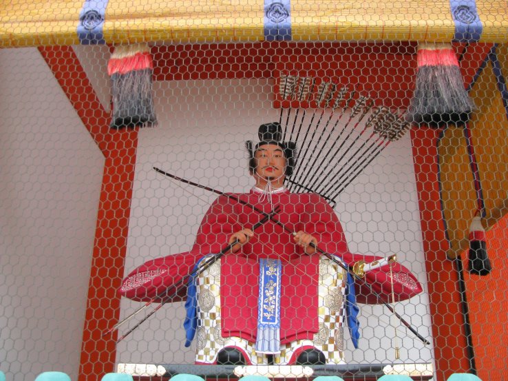 The Nio guardian of Fushimi Inari Taisha