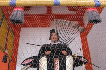 The Nio guardian of Fushimi Inari Taisha