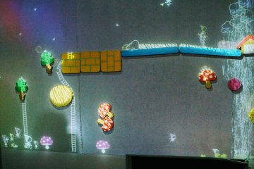 A Musical Wall where Little People Live