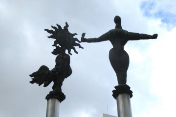 Sculptures in Ikebukuro, Tokyo