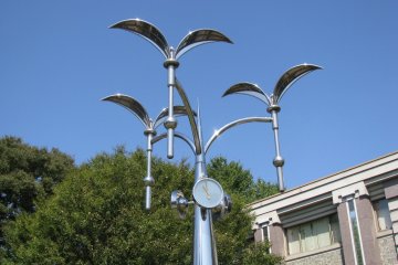 A clock in Ueno