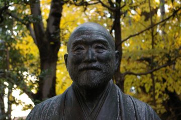 A close up of a seemingly cheerful Takahashi Korekiyo