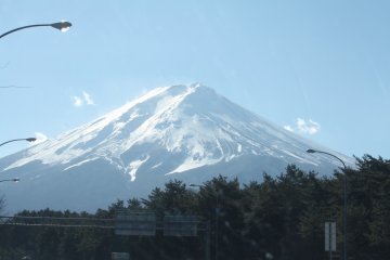 겨울의 후지산