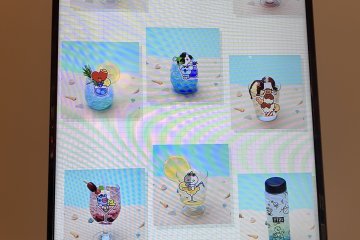 Drinks menu