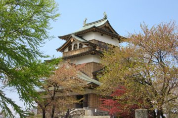 Takashima Castle in Suwa City 