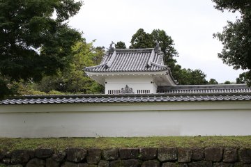 Surviving part of Aoba Castle in Sendai City