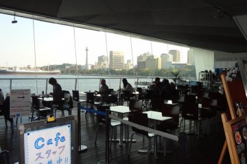 There is also a restaurant and café inside. They both have great views!