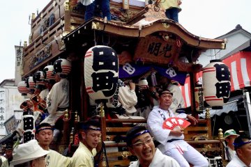 The procession through the streets