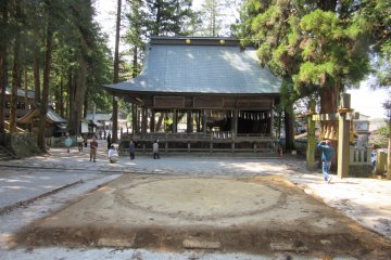 Sumo Ring of of Suwa Taisha
