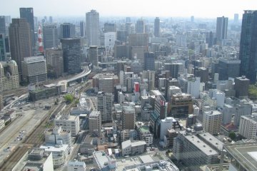 Grand view of Osaka