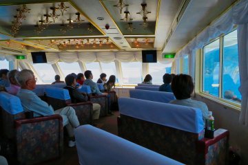 Inside the Aurora II cruise ship
