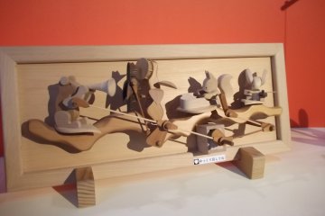 <p>Another, more intricate of the toys</p>