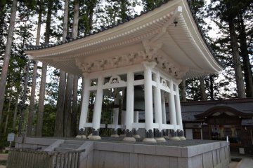 Bell building within Koyasan