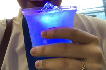 Insta-worthy illuminated drink!
