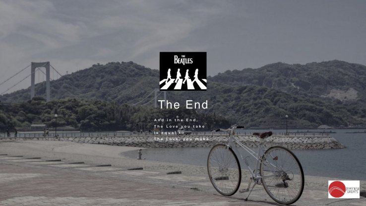 And in the end...