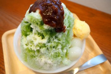 On your way back from the beach drop by Tan Tan cafe to cool down with a delicious serving of shaved ice