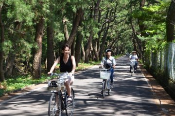 It is easy and fun way to get around Ojika Island by electric bike which you can rent at Ojika Ferry Terminal