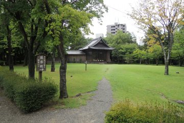 A Noh theater stage
