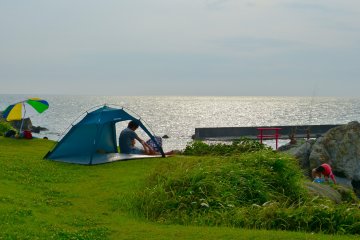 You can just stretch out and feel the sea breeze