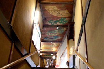 There are 99 stairs leading to the upper floor!