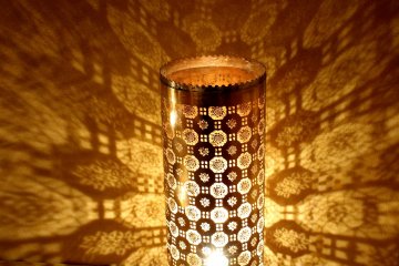 One of the lanterns
