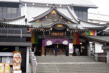 The former main hall, still part of the temple complex